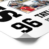 Senior 2026 School Sports Team Photo Collage ポスター (角)