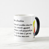 "Senior Aerobics"  モーフィングマグカップ (正面右)