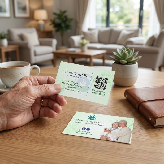 Senior Care Rehab | グリーンメディカル 名刺