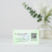 Senior Care Rehab | Green Medical  名刺 (スタンド正面)