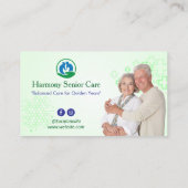 Senior Care Rehab | Green Medical  名刺 (裏面)