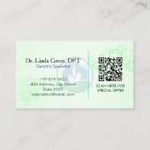 Senior Care Rehab | Green Medical  名刺 (正面)