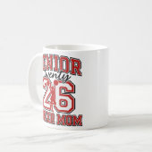 Senior Cheer Mom 2026 – シニアを誇りに思う コーヒーマグカップ (正面左)