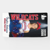 Senior Cheer Team Custom Sports Cheerleader Photo 横断幕 (横)