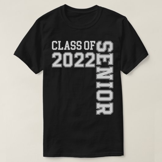 Senior Class of 2022  22 High School Graduation Gi Tシャツ (デザイン正面)