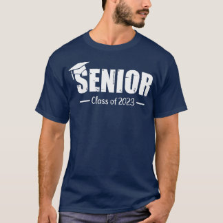 Senior class of 2023 graduation cap girl tシャツ