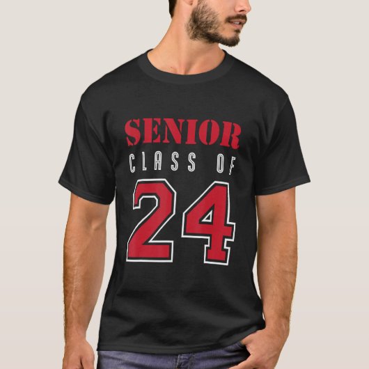Senior Class Of 2024 Students Tシャツ (正面)