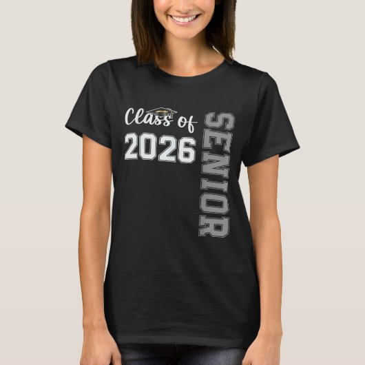 Senior class of 2026 graduation 2026  tシャツ (正面)
