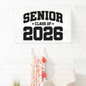 Senior Class of 2026 Graduation Bold Typography 横断幕 (インサイチュ)