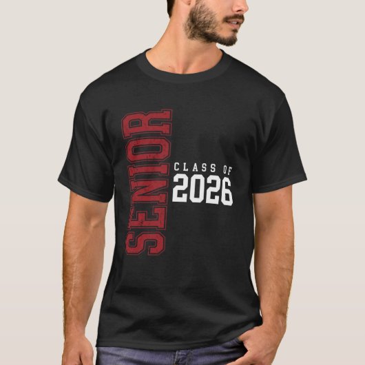 Senior Class of 2026 Graduation Gift for Seniors Tシャツ (正面)
