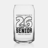 Senior Class of 2026 Graduation Tassel ガラス缶 (裏面)