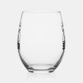 Senior Class of 2026 Graduation Tassel  ステムなしワイングラス (左)