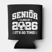 Senior Class of 2026 It’s Go Time Soccer Graduate 缶クーラー (裏面)
