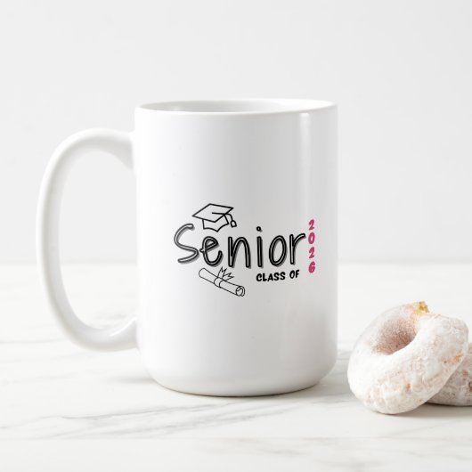 Senior Class of 2026 Mug コーヒーマグカップ (ドーナツ)