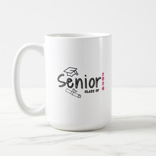 Senior Class of 2026 Mug コーヒーマグカップ (左)