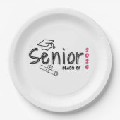 Senior Class of 2026 Paper Plate ペーパープレート (正面)