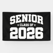 Senior Class of 2026 Varsity Graduation Quote 横断幕 (横)
