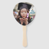 Senior Dad Class of 2026  Personalized Photo  ハンドファン (裏面)