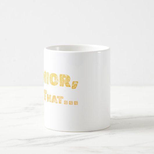 Senior, Done That Coffee Mug コーヒーマグカップ (中央)