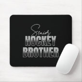 Senior Hockey Brother  マウスパッド (マウス)