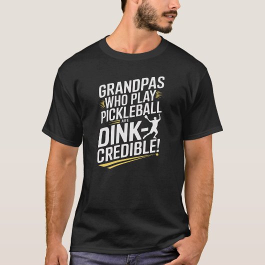 Senior Humor Pickleball Tシャツ (正面)