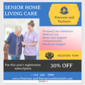 Senior Or Elderly Home Care Services Vinyl シール (シート)