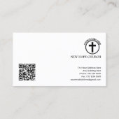 Senior Pastor Business Card | Jesus the Shepherd 名刺 (裏面)