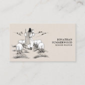 Senior Pastor Business Card | Jesus the Shepherd 名刺 (正面)
