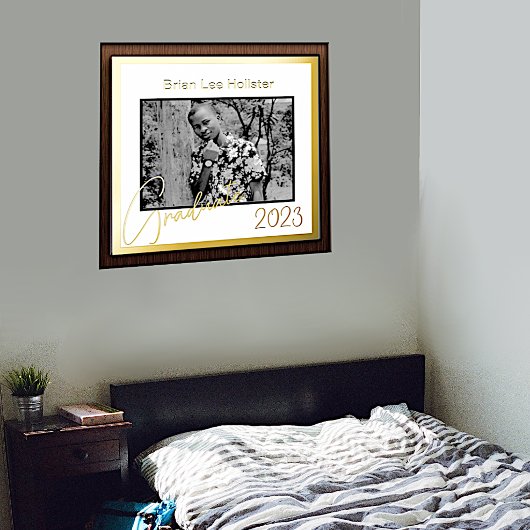 Senior Photo Custom Graduation 箔ポスター