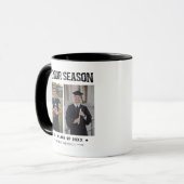 Senior Season | 卒業2枚の写真 マグカップ (正面左)