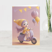 Senior Speedster's Birthday カード (正面)