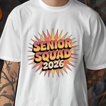Senior Squad 2026 Retro Graduation Class of 2026