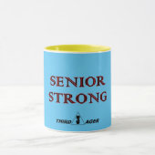 SENIOR STRONG Mug マグカップ (中央)