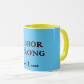 SENIOR STRONG Mug マグカップ (正面右)