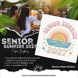 Senior Sunrise 2027 ペーパーナプキン スタンダードカクテルナプキン