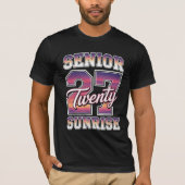 Senior Sunrise 2027 メンズ トリブレンド シャツ (正面)