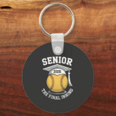 Senior The Final Inning 2026 Softball Graduation  キーホルダー (正面)
