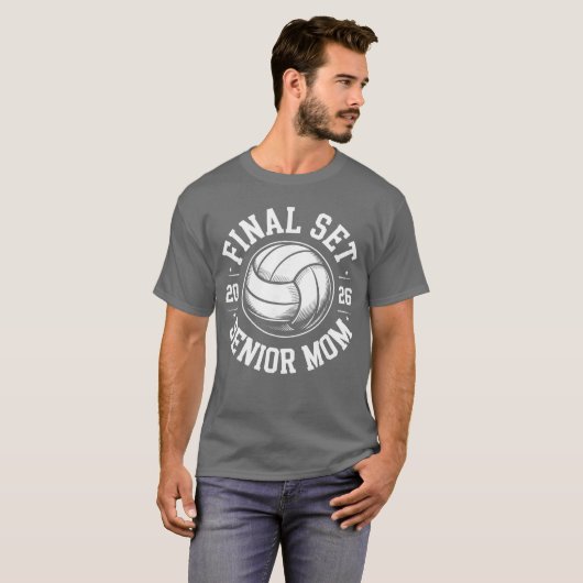 Senior Volleyball Class of 2026he Final Set Gradua Tシャツ (正面フル)