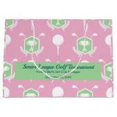 Senior Women's Golf League Party ラージペーパーバッグ (正面)