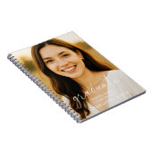 Senior year graduation photo script ノートブック (右側)