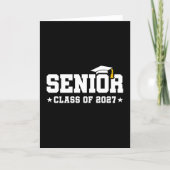 Senior Year Graduation School Pride Class of 2027 カード (正面)