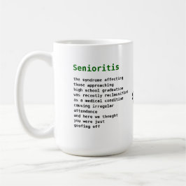 Senioritis コーヒーマグカップ