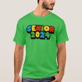 Seniors 2024 friends tシャツ (正面)