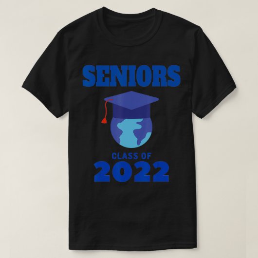 SENIORS Class of 2022、World Globe Tシャツ (デザイン正面)