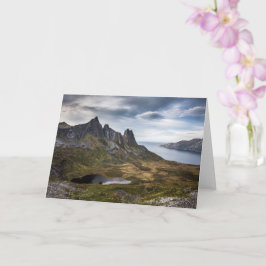 Senja Island Norway写真 カード