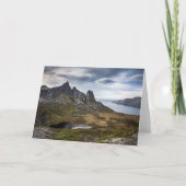 Senja Island Norway写真 カード (正面)