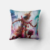 Senja Tari:バリ島のトワイライトダンス クッション (裏面)