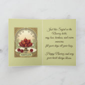 Senjed Love on the Nowruz Table カード (内部)