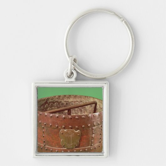 Senlisの紋章付き外衣、1630年との穀物の測定 キーホルダー (正面)