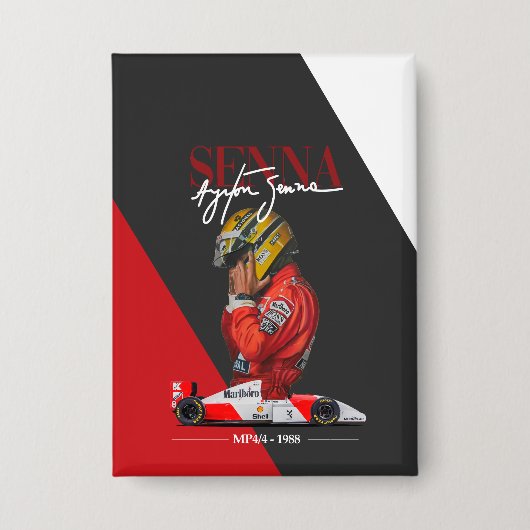 Senna 缶バッジ (正面)